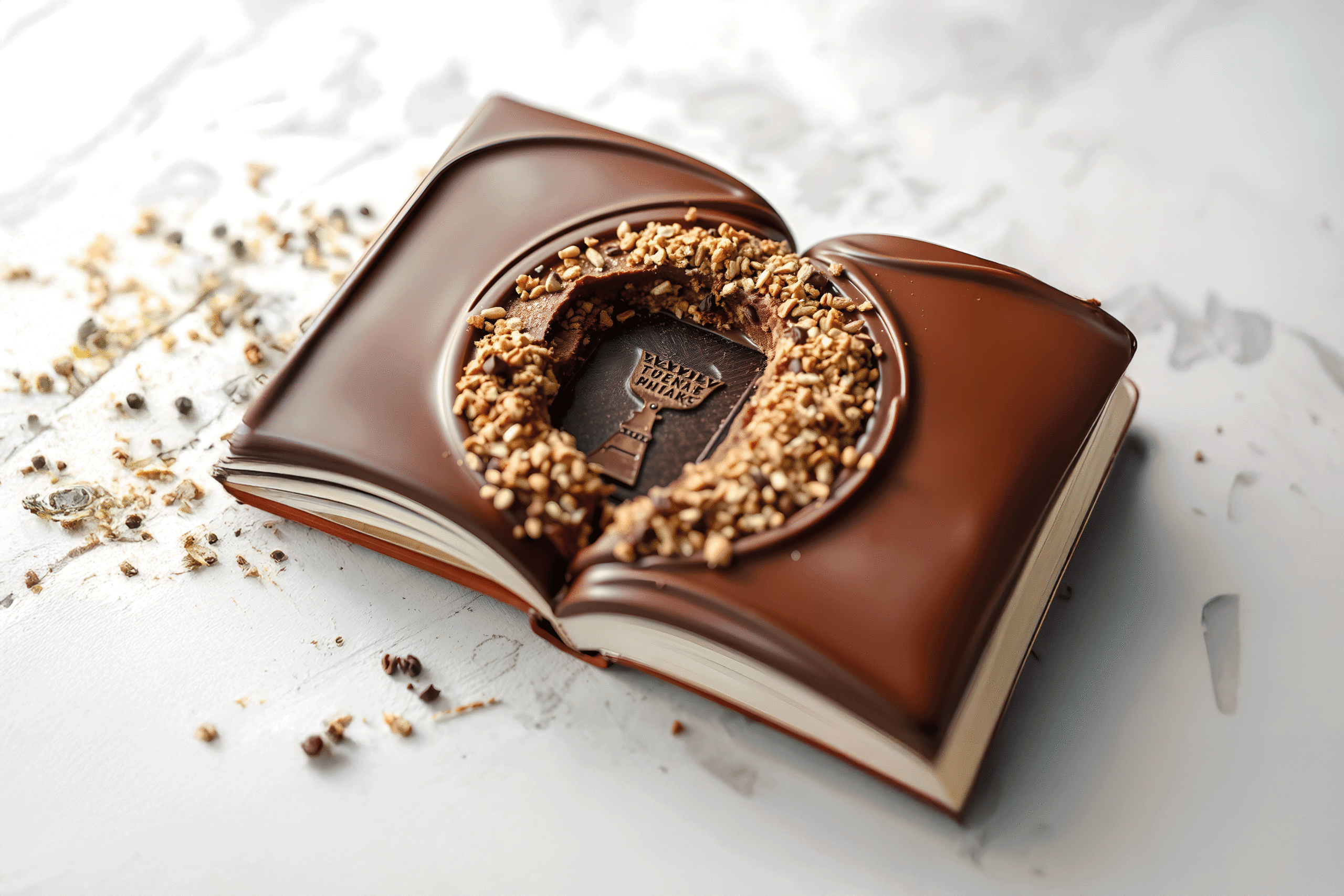 Bücher sind wie Schokolade – süß, verführerisch, voller magischer Überraschungen.