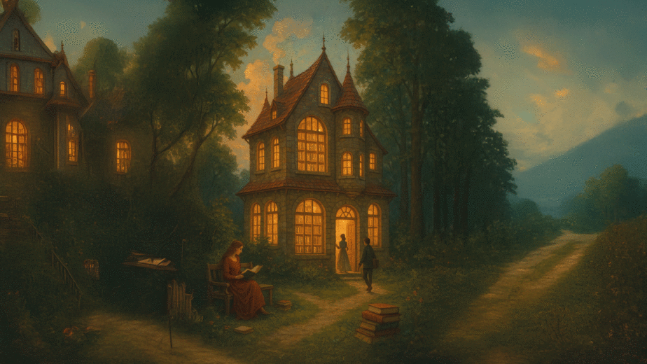 Das alte Verlagshaus inspiriert, vereint und verbindet Autorinnen, Leser und Geschichten.