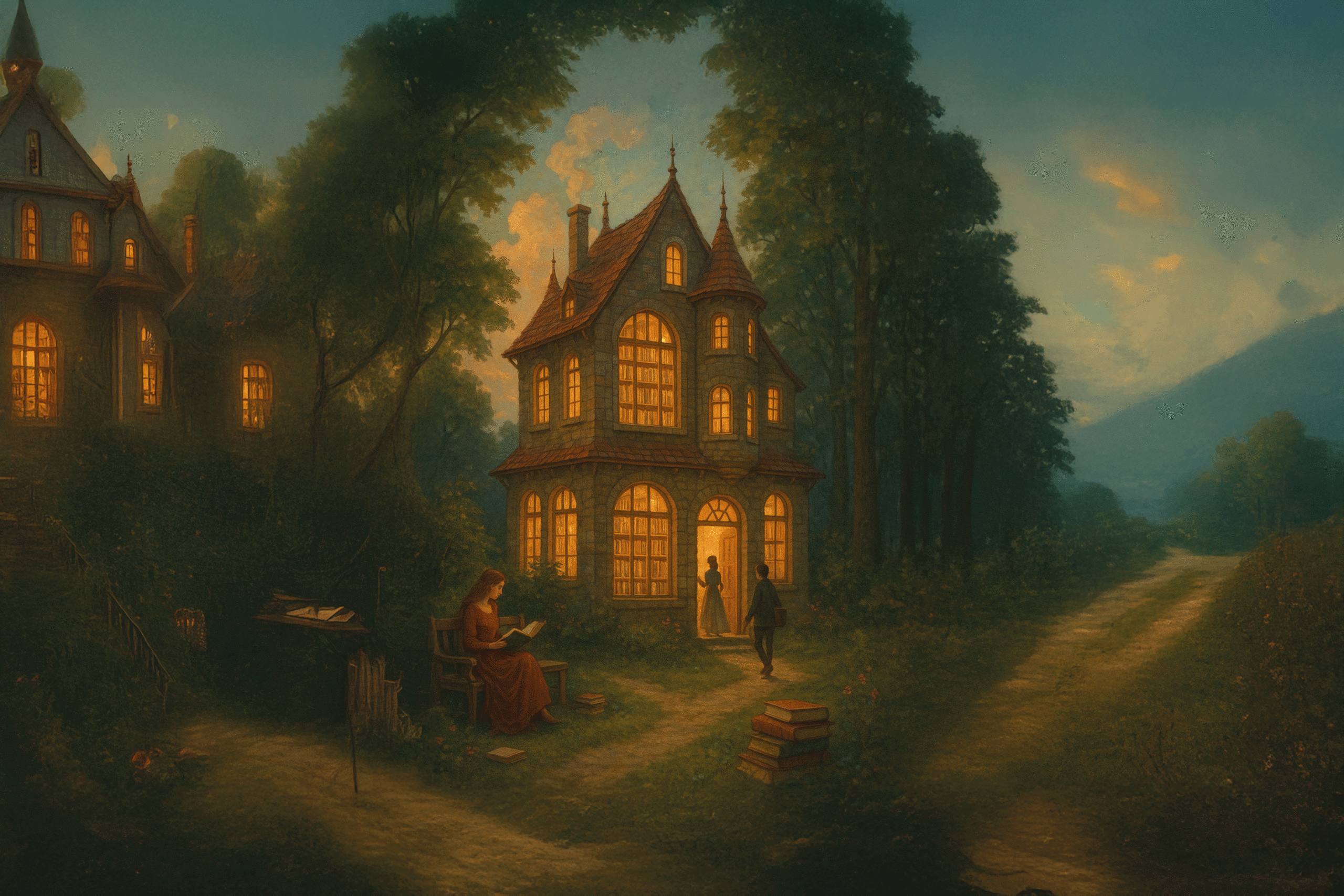 Das alte Verlagshaus inspiriert, vereint und verbindet Autorinnen, Leser und Geschichten.