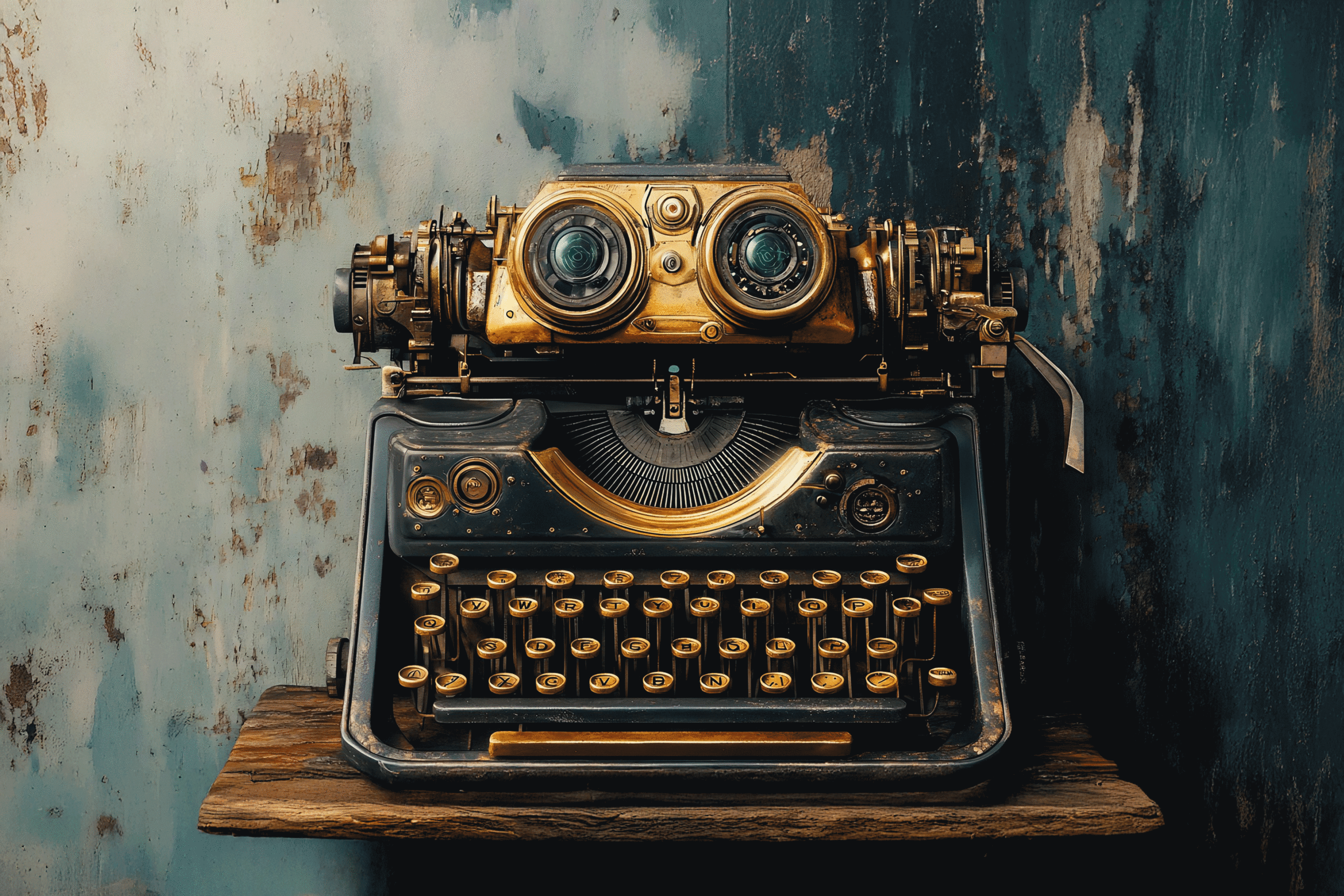 Die geheimnisvolle Schreibmaschine schreibt Geschichten, die Leben verändern.