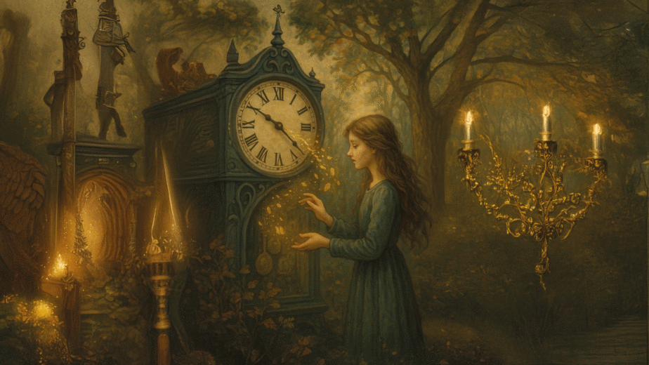 Die Uhr, die Sekunden stiehlt – Jede verlorene Sekunde birgt ein Stück Erinnerung.