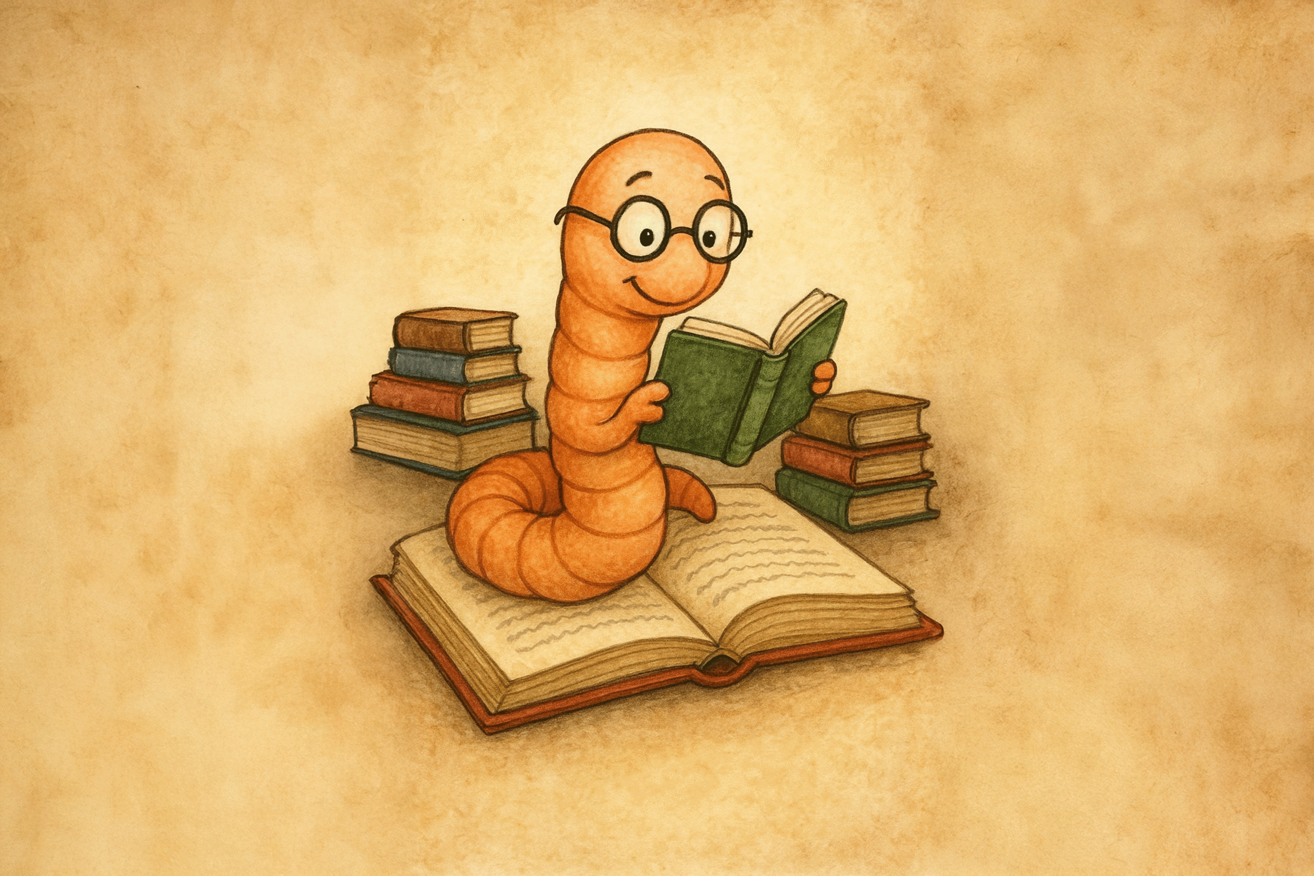 Freundschaft beginnt dort, wo Bücherwürmer Geschichten teilen.