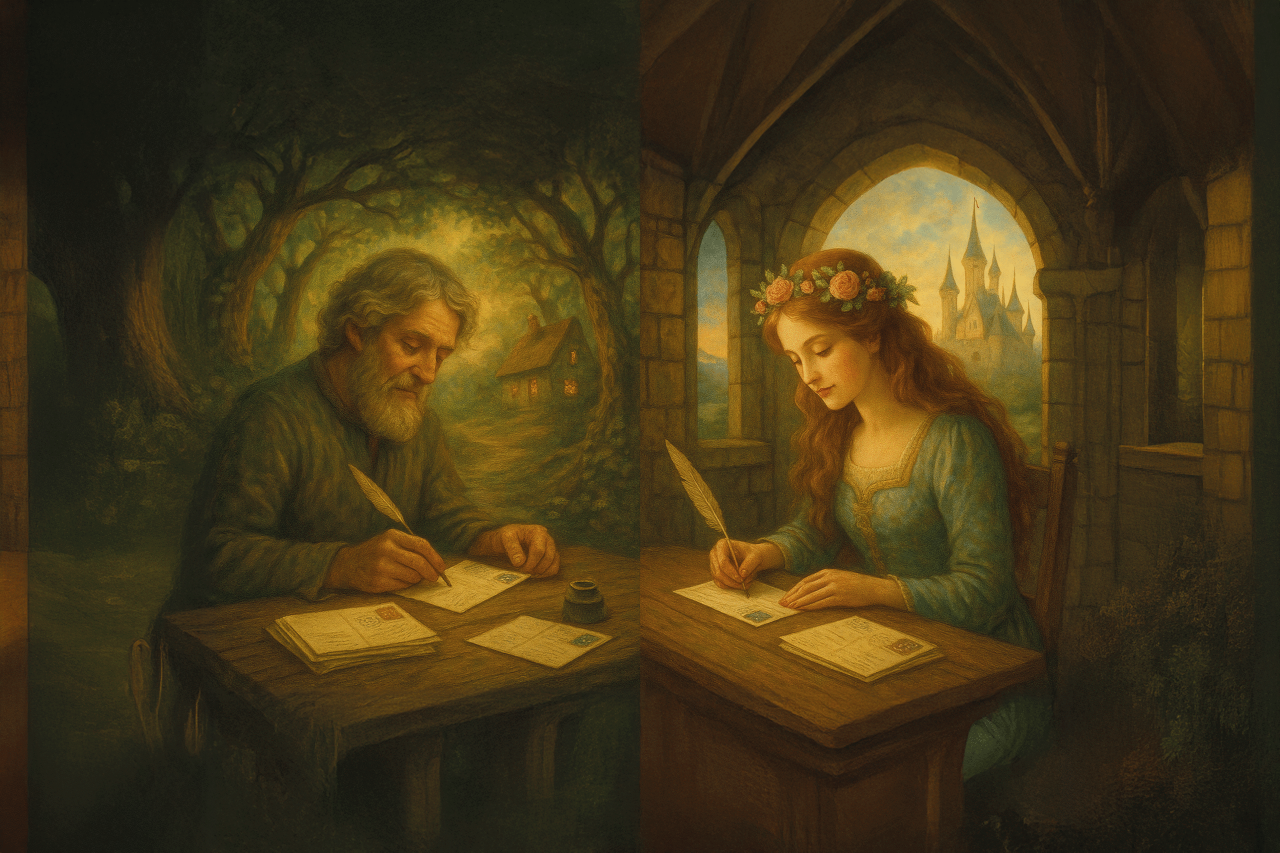 Postkarten aus einem anderen Leben – Zwei Menschen schreiben sich über Jahrzehnte hinweg.