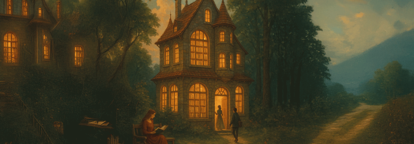 Das alte Verlagshaus inspiriert, vereint und verbindet Autorinnen, Leser und Geschichten.