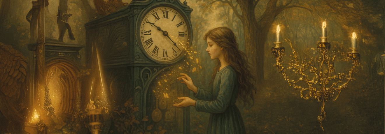 Die Uhr, die Sekunden stiehlt – Jede verlorene Sekunde birgt ein Stück Erinnerung.