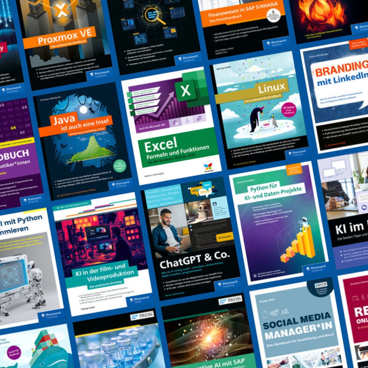 Rheinwerk Verlag: Wissen, das wirkt. Fachbücher und Lernmedien für IT, Design und Fotografie praxisnah für Einsteiger & Profis.